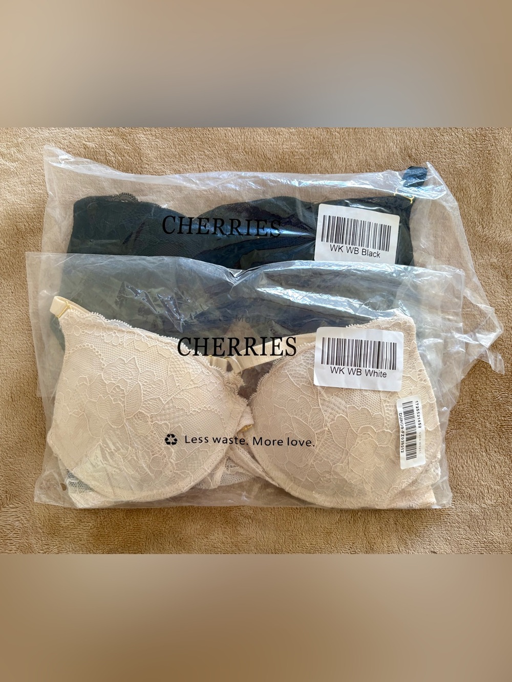Cherries WEEKEND CHARM RACERBACK PUSH-UP Bra